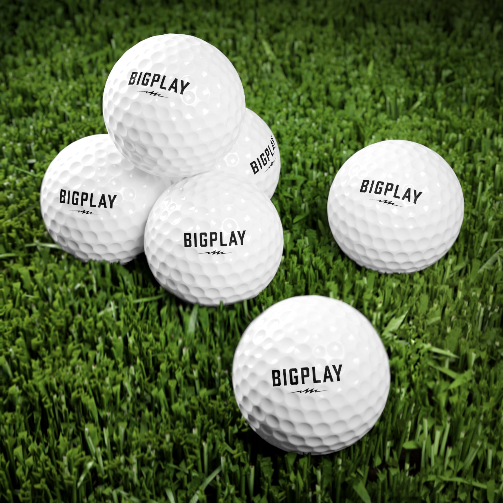 BIGPLAY, Golf Balls (6)