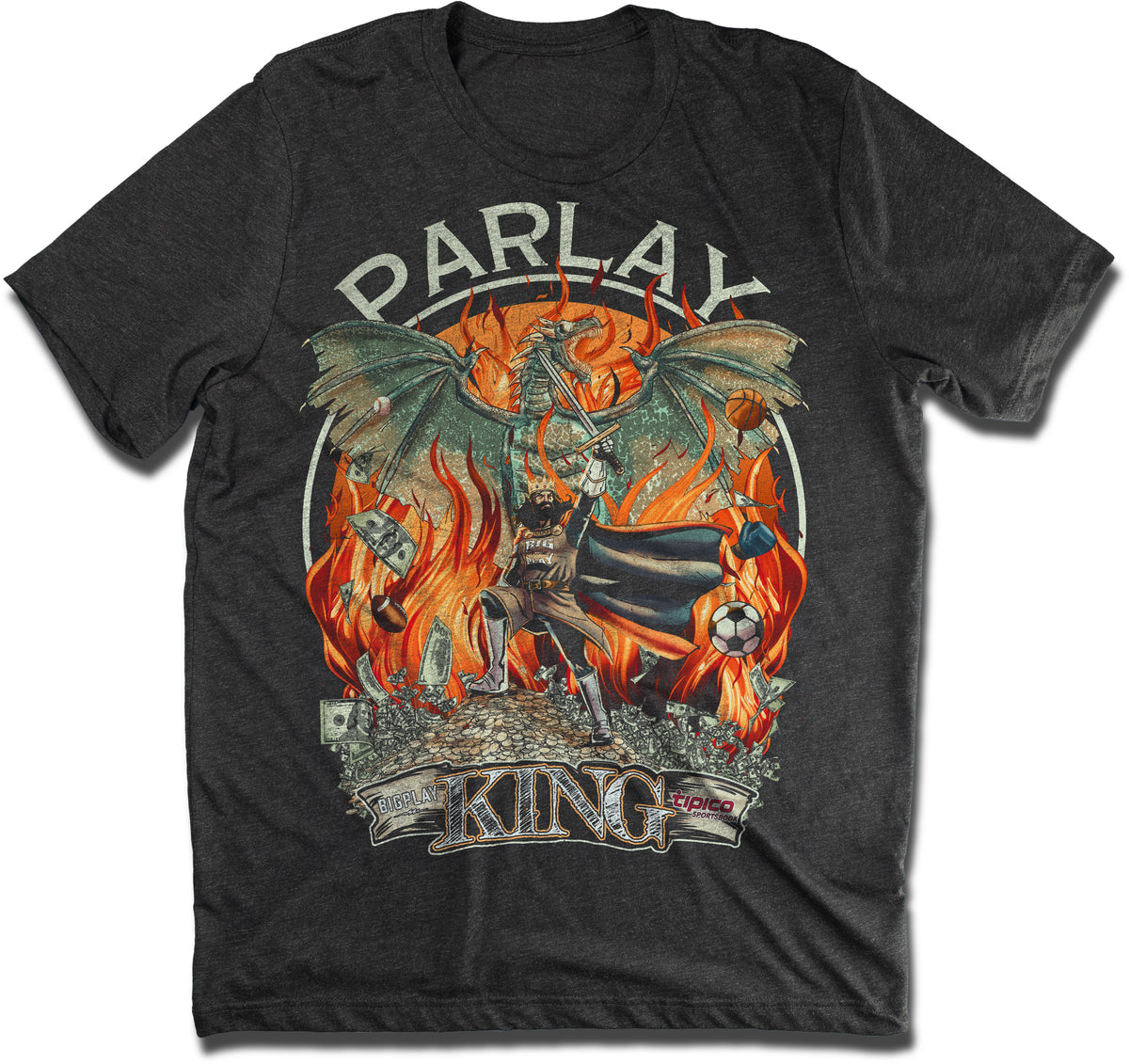 Parlay King, T-shirt