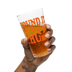 Pound it with Chubb, Pint Glass